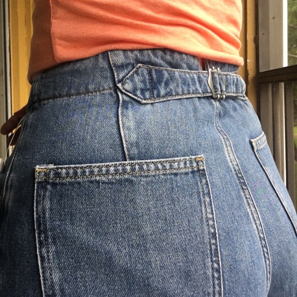 Pilcro paperboy cropped wideleg pants - Picture 1 of 4